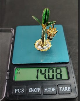 Pure Silver Banana Tree 14.08gm - By Mahita Collections